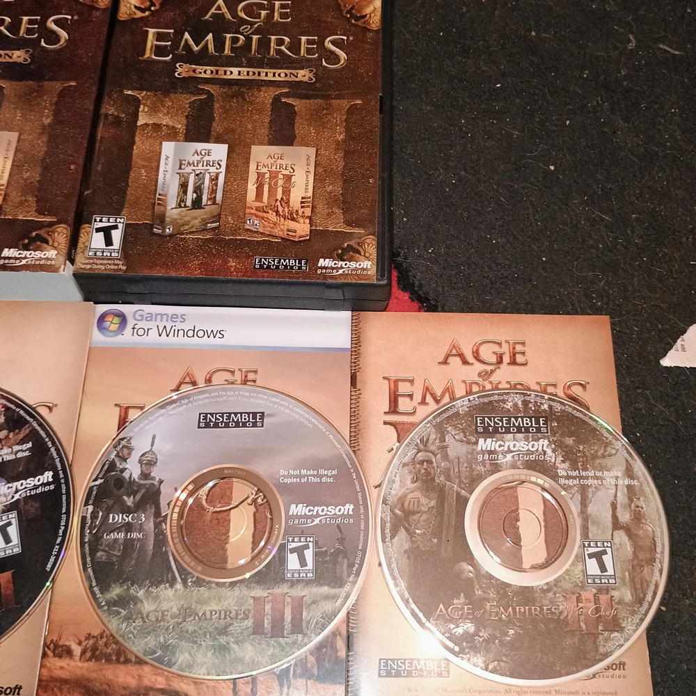 Microsoft Age of Empires III Collector's Edition Set